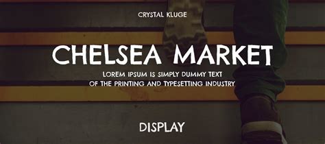 chelsea market font download
